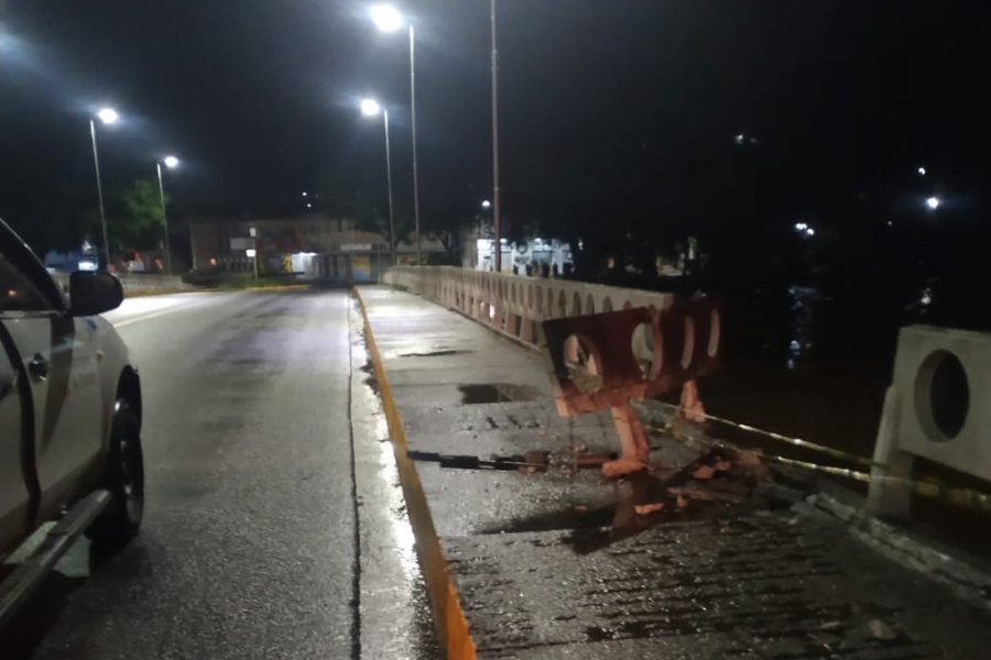 Pontes são interditadas em Capivari de Baixo, Tubarão e Braço do Norte