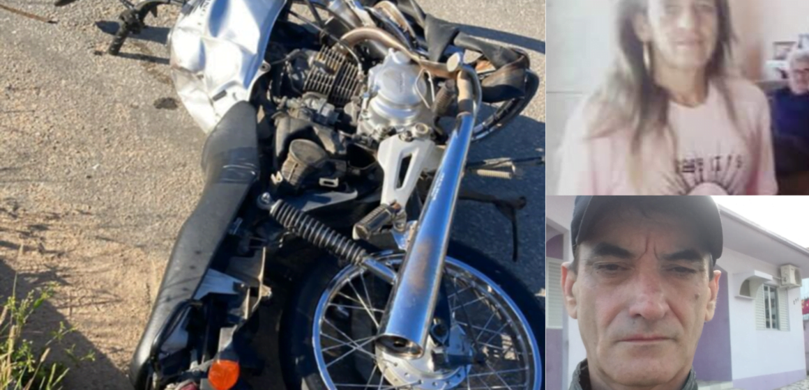 Casal que morreu em acidente entre carro e moto em Tubarão é