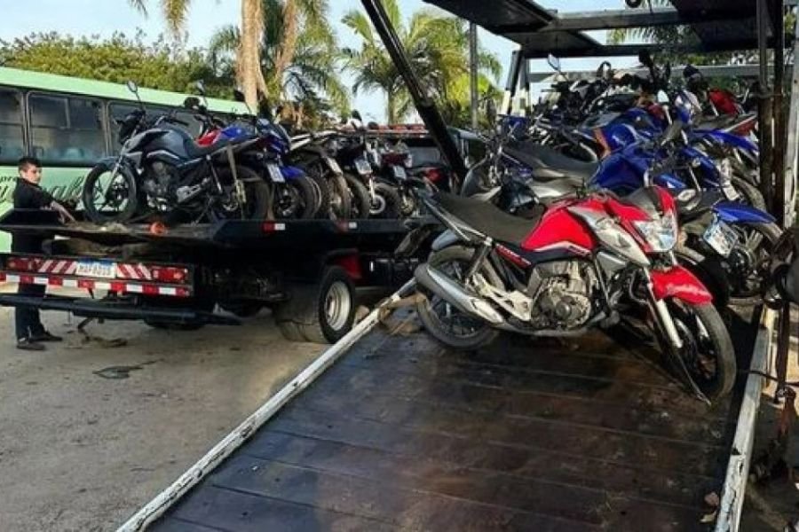 Pol Cia Militar Apreende Motocicletas Por Perturba O E Infra Es De