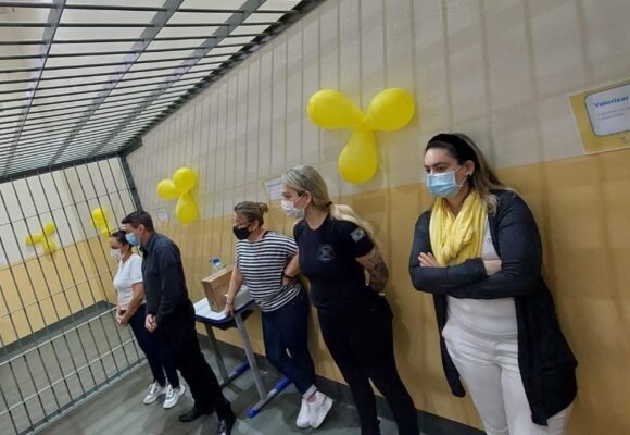 Penitenciária masculina de Tubarão recebe palestra sobre prevenção ao suicídio