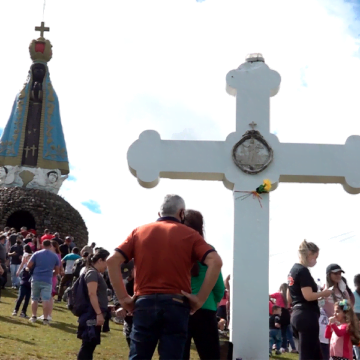 Milhares de devotos devem passar pela Colina de Nossa Senhora Aparecida, em Treze de Maio