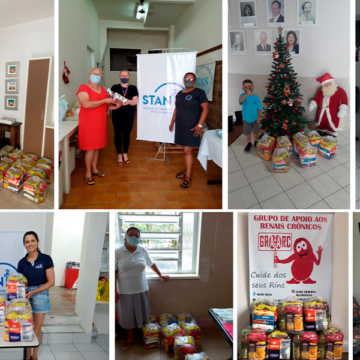 FENGT realiza distribuição de cestas básicas às entidades associadas