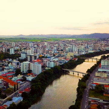 Procissão náutica no Rio Tubarão é cancelada por causa da chuva Procissão náutica no Rio Tubarão é cancelada por causa da chuva
