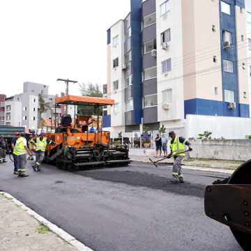 Obras de sistema binário que ligará Mar Grosso ao Centro Histórico iniciam em Laguna Obras de sistema binário que ligará Mar Grosso ao Centro Histórico iniciam em Laguna