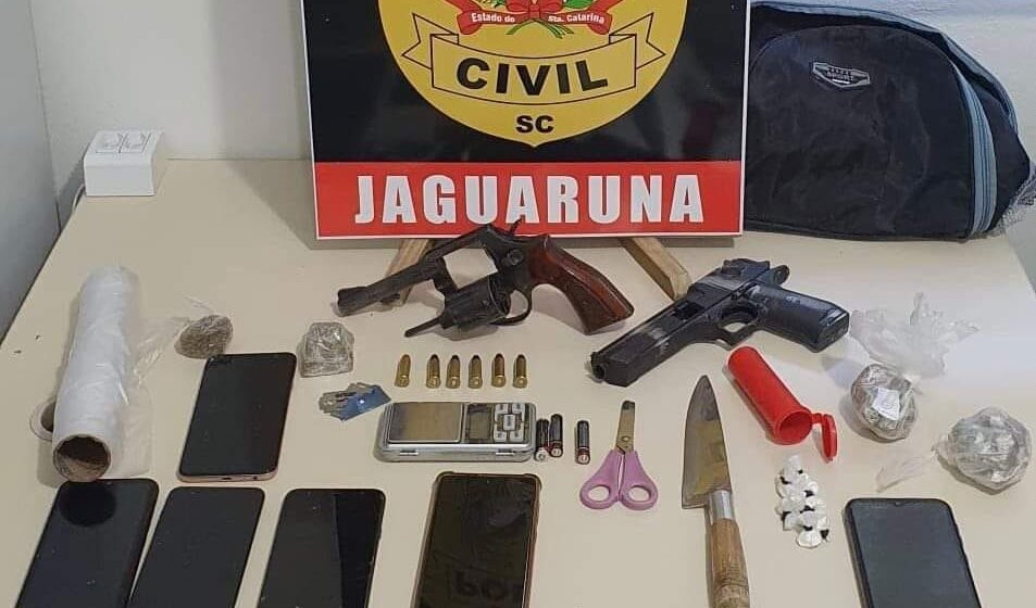 Polícia Civil de Jaguaruna deflagra operação contra o tráfico de drogas