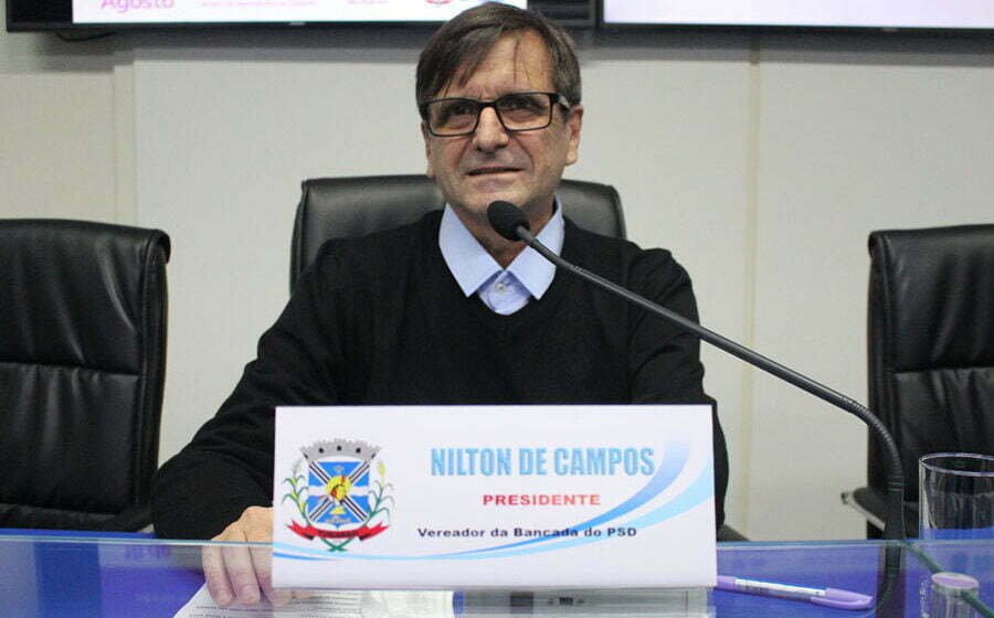 Nilton de Campos renuncia à presidência da Câmara de Vereadores de Tubarão