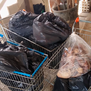 Vigilância Sanitária de Tubarão apreende 270 kg de carne imprópria para consumo