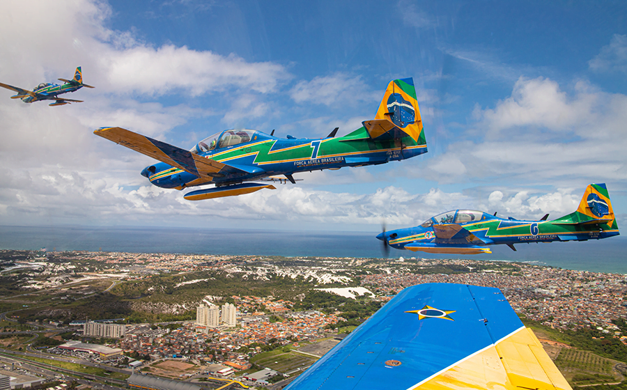 Esquadrilha da Fumaça fará apresentação especial em Tubarão