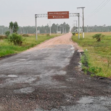 Acesso à Praia do Sol, em Laguna, será asfaltado Acesso à Praia do Sol, em Laguna, será asfaltado