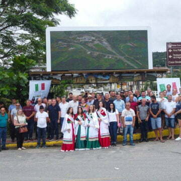 Pedras Grandes lança programação da festa dos 145 anos da imigração italiana; confira Pedras Grandes lança programação da festa dos 145 anos da imigração italiana; confira
