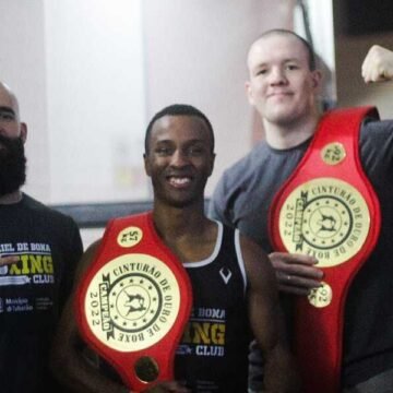 Equipe de boxe de Tubarão garante cinturões de ouro em campeonato Equipe de boxe de Tubarão garante cinturões de ouro em campeonato