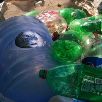 Escola de Laguna já recolheu duas toneladas de lixo reciclável neste ano
