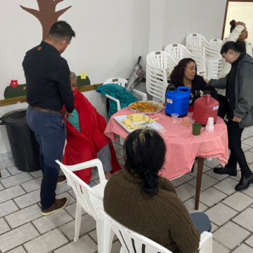 Prefeitura de Braço do Norte acolhe desalojados no Centro dos Idosos Prefeitura de Braço do Norte acolhe desalojados no Centro dos Idosos