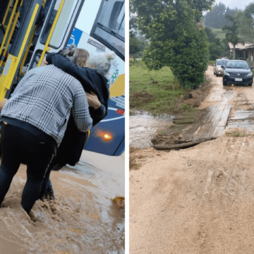 São Ludgero, Armazém e Grão-Pará decretam situação de emergência; FOTOS