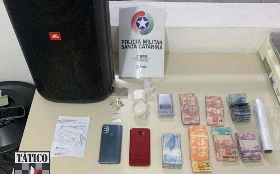 Trio é detido com drogas e dinheiro em apartamento usado para o tráfico