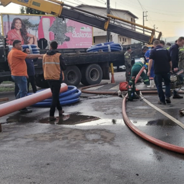 Prefeitura de Tubarão explica falha e garante manutenção periódica das bombas de recalque Prefeitura de Tubarão explica falha e garante manutenção periódica das bombas de recalque