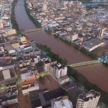 Cronograma de limpeza das pontes de Tubarão é suspenso por causa da chuva