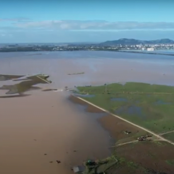Defesa Civil de Tubarão alerta para risco de inundação na região dos bairros São Martinho e Vila Esperança