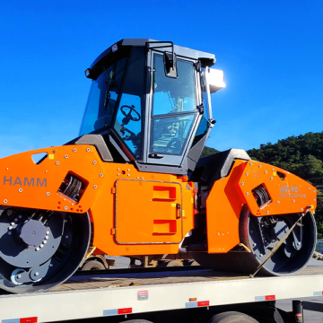 Primeiros equipamentos para a Usina de Asfalto chegam na Amurel Primeiros equipamentos para a Usina de Asfalto chegam na Amurel