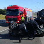 Capotamento de carro