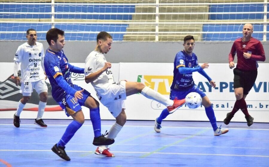 Fora de casa, Tubarão Futsal é derrotado pelo Joaçaba na Liga Nacional