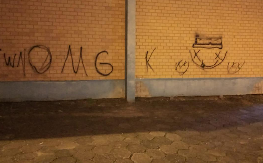 Ginásio Municipal de São Ludgero é alvo de vandalismo durante final de semana
