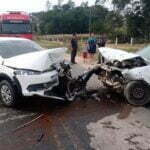 Uma pessoa morre e três ficam feridas em grave acidente na SC-443, em Sangão