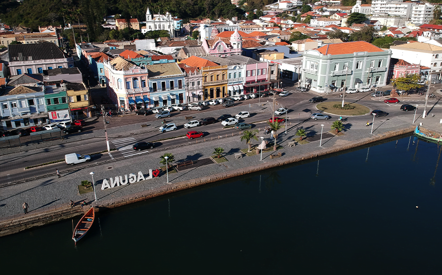 Laguna está classificada entre as melhores cidades do Brasil em 2022