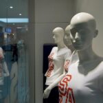 produtos nas vitrines