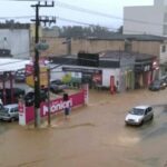 Região teve mais de 200 mm de chuva e ventos de 86 kmh durante passagem de ciclone