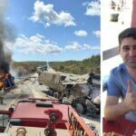 Caminhoneiro de Tubarão morre carbonizado após grave acidente em Minas Gerais