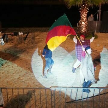 Tomada de Laguna retorna após 18 anos com cenas impressionantes e arquibancadas lotadas; FOTOS