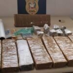 Traficante é preso com quase quatro quilos de maconha escondidas no meio da mata