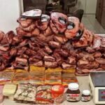 Mulher é presa após furtar carnes e diversos produtos de supermercados atacadistas