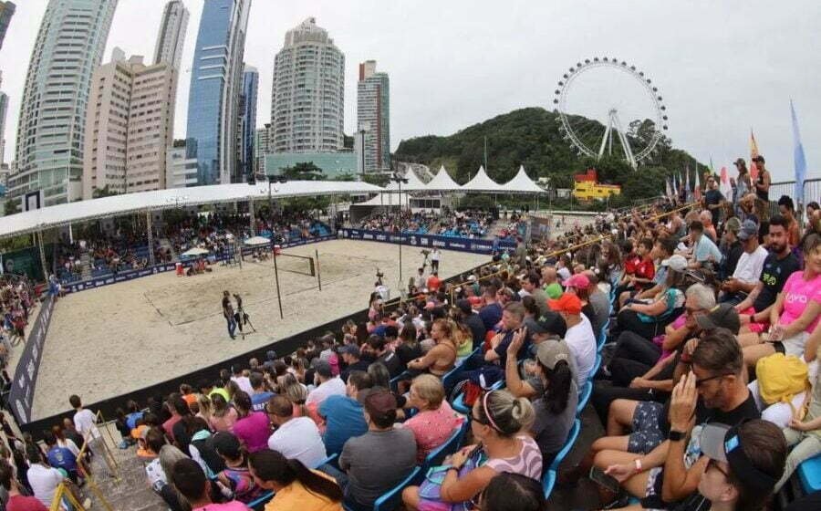 Mundial de Beach Tennis de Laguna terá novo local por causa da chuva