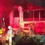 Residência é atingida por incêndio durante a madrugada em Tubarão