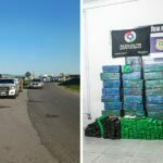 Mais de 600 quilos de maconha são apreendidos após perseguição e capotamento em Tubarão (1)