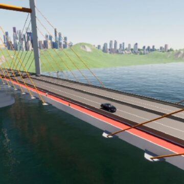 Estado apresenta projeto da Ponte do Pontal, em Laguna