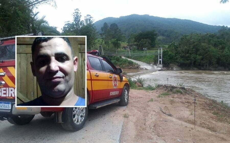 Corpo de motociclista que caiu em rio é encontrado após três dias em São Ludgero