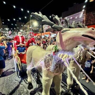 Tubarão terá o último desfile de Natal nesta quarta-feira