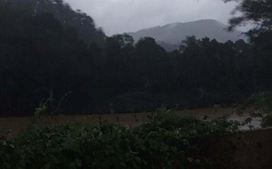 Homem cai em rio na Barra do Norte, em São Ludgero, e segue desaparecido