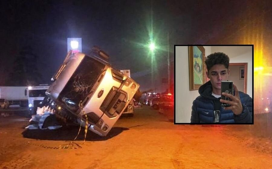 Jovem de 20 anos morre após colisão entre caminhões na BR-101, em Imbituba