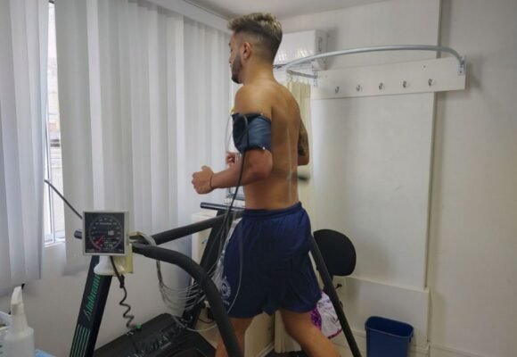 Se preparando para a temporada, atletas do Tubarão Futsal realizam exames físicos