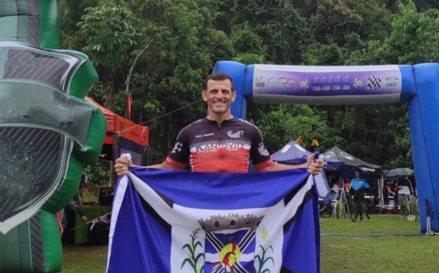Ciclista tubaronense é vice-campeão da 1ª etapa do Campeonato Catarinense de Mountain Bike