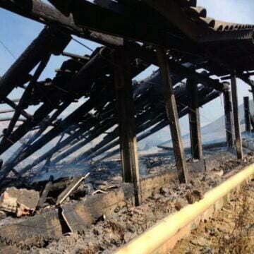 Cerca de 25 mil frangos morrem durante incêndio em aviário, em Orleans