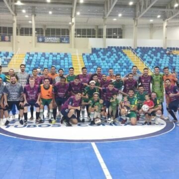 Tubarão Futsal goleia por 5 a 1 Exército de Imbituba em jogo treino