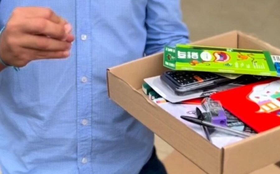 Braço do Norte começa a distribuir kits escolares nesta quarta-feira