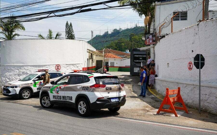 Feridos no incêndio da Penitenciária de Florianópolis recebem alta hospitalar