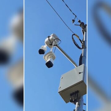 Câmeras de monitoramento recém instaladas são alvo de vandalismo em Sangão Câmeras de monitoramento recém instaladas são alvo de vandalismo em Sangão