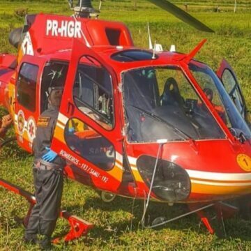 Motociclista fica gravemente ferido após colisão com carro em Imaruí Motociclista fica gravemente ferido após colisão com carro em Imaruí